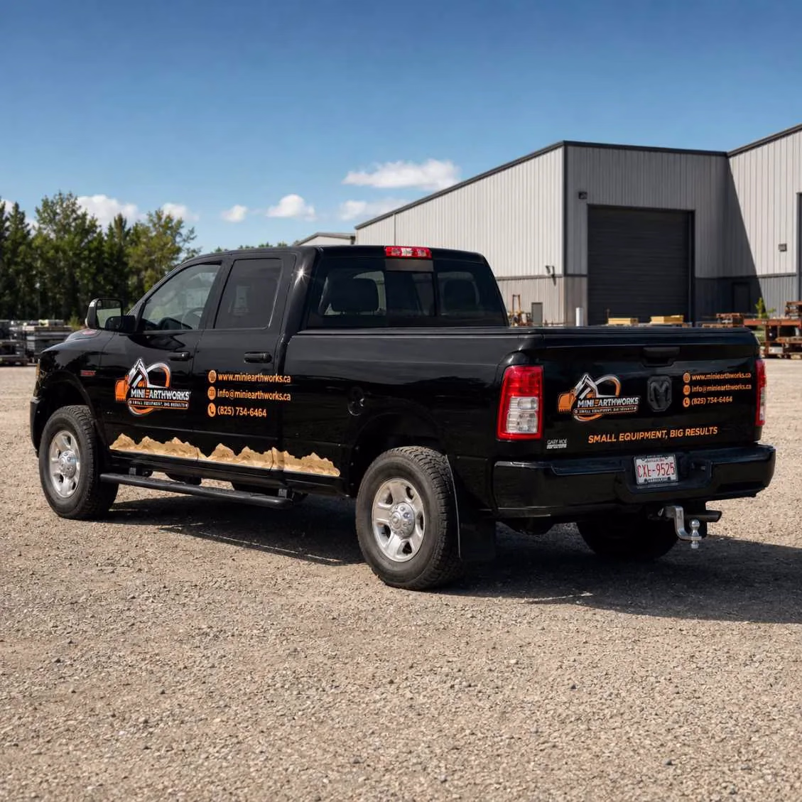 Checkers Moving Truck Graphics