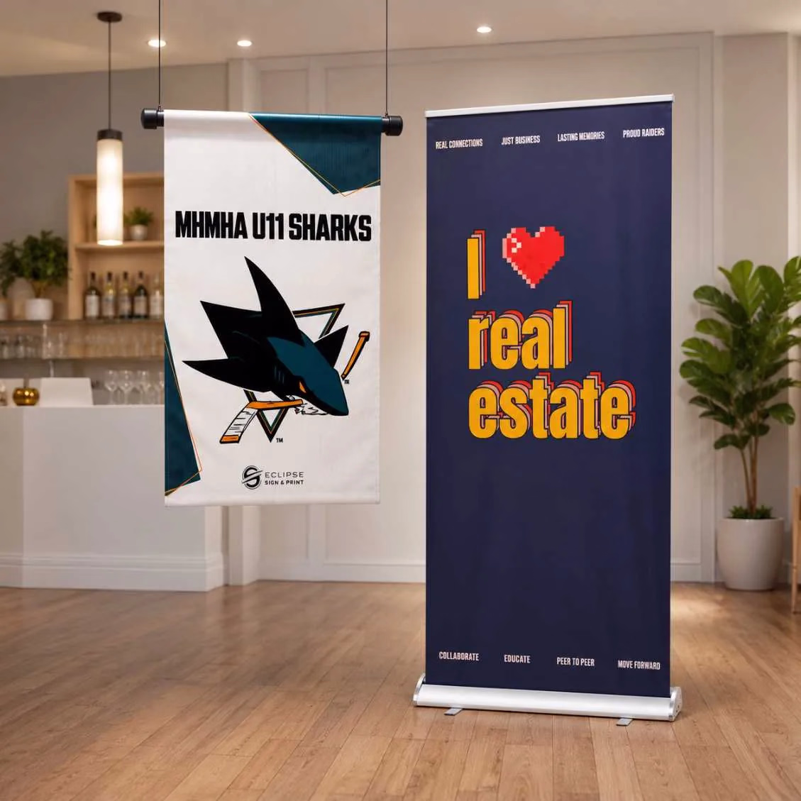 Event Roll-Up Banner Displays