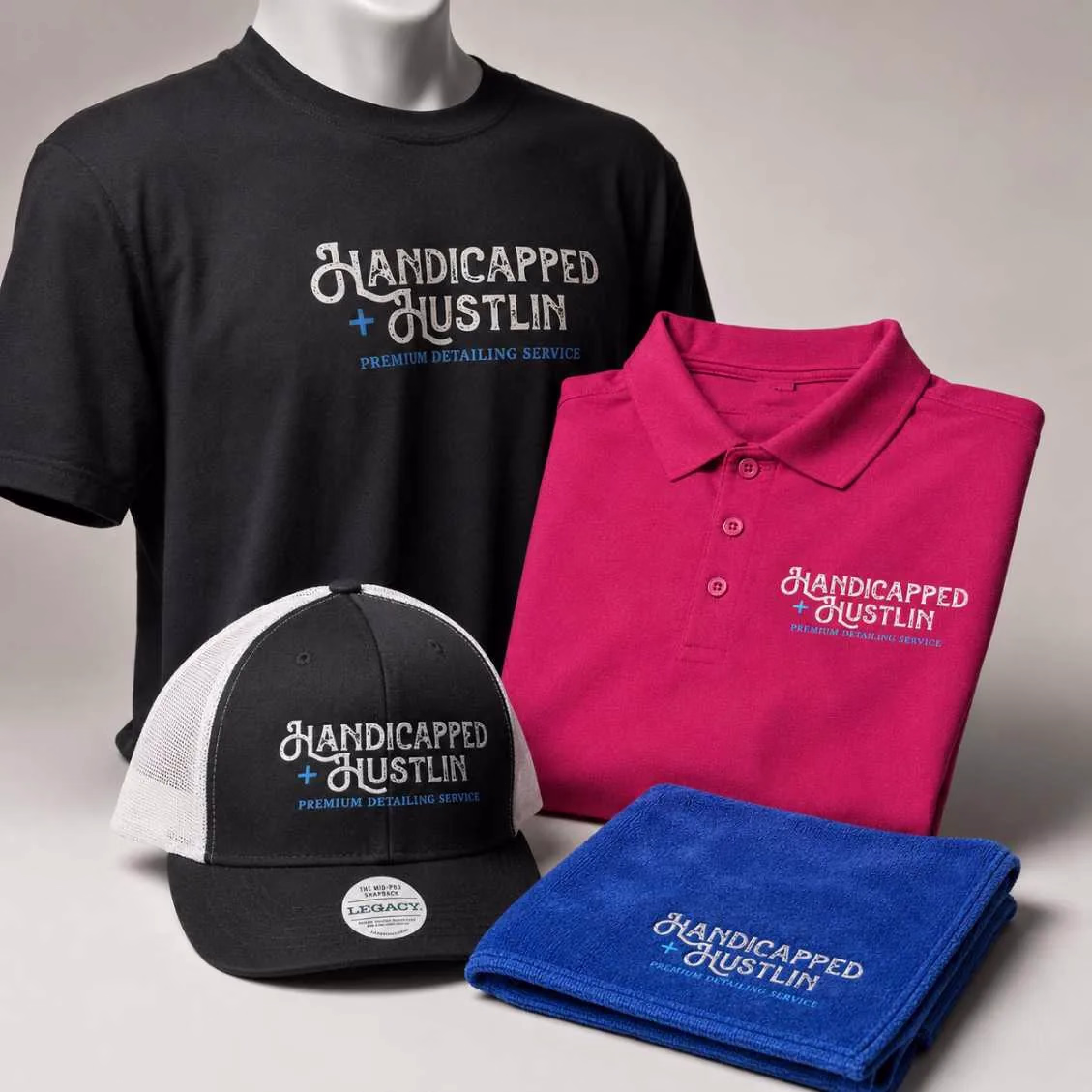 Handicapped Hustlin Apparel Set