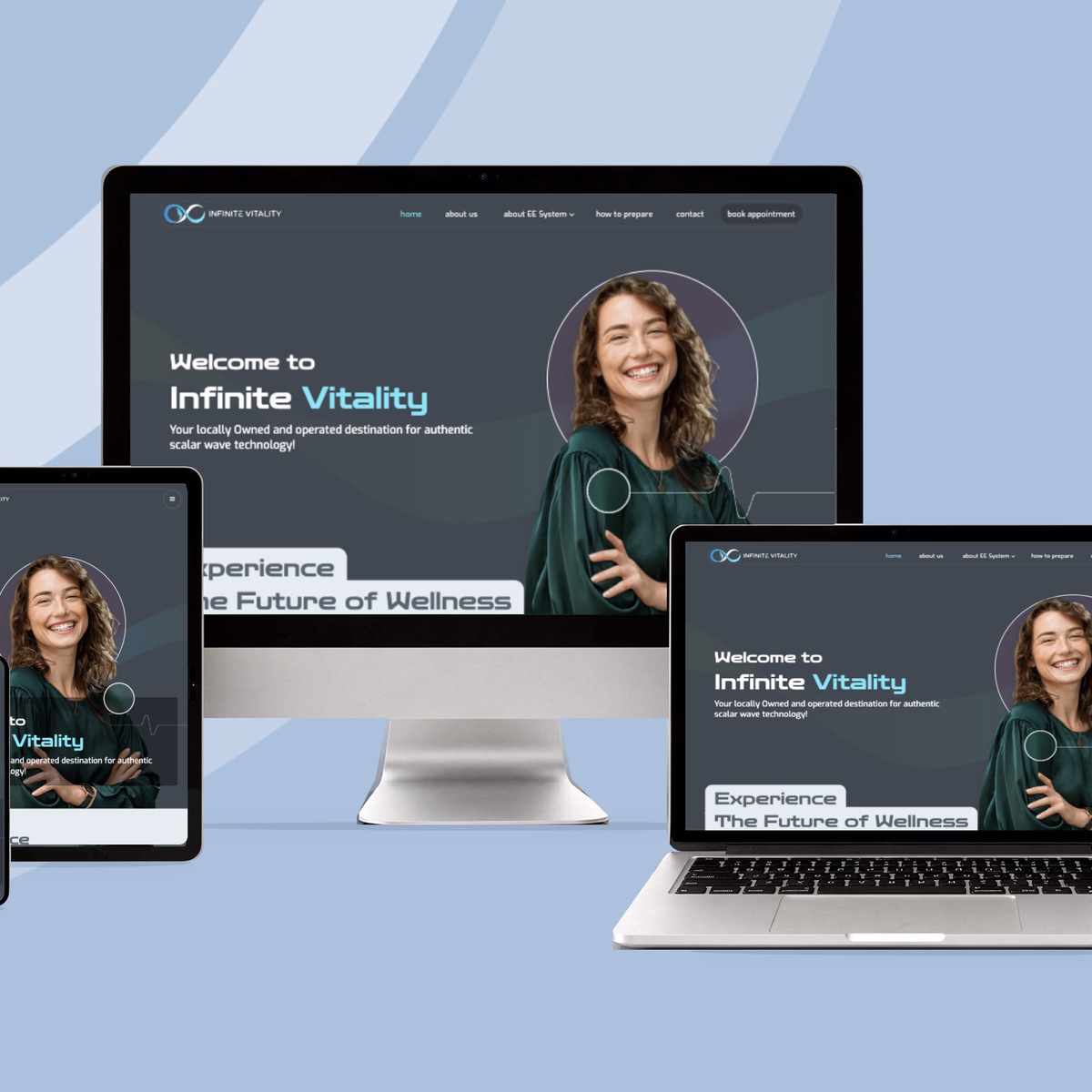 Infinite Vitality Responsive Website