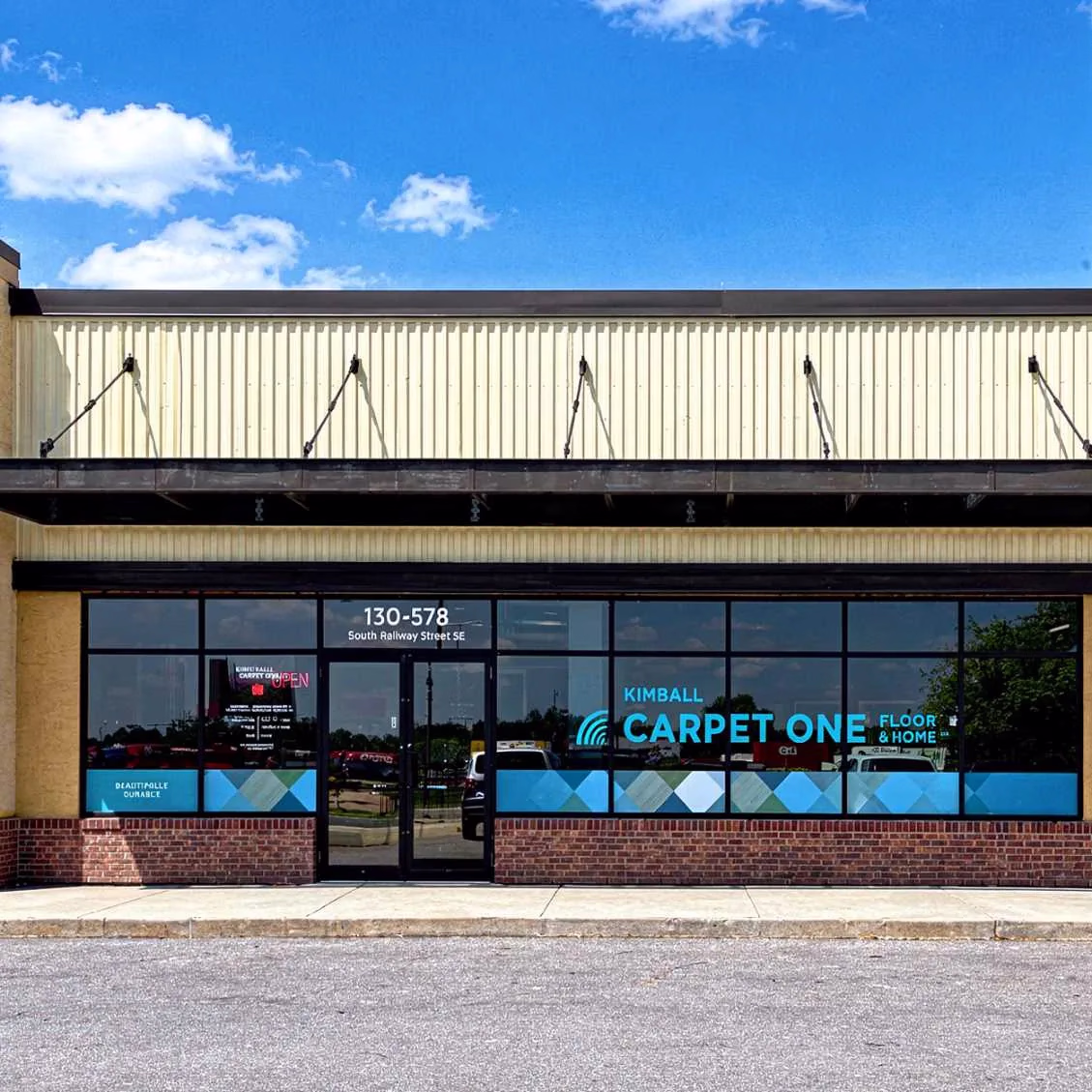 Nash's Carpet One Storefront Graphics