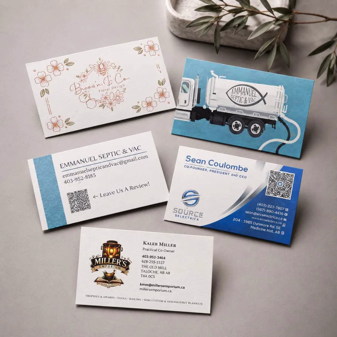 Professional Business Card Collection