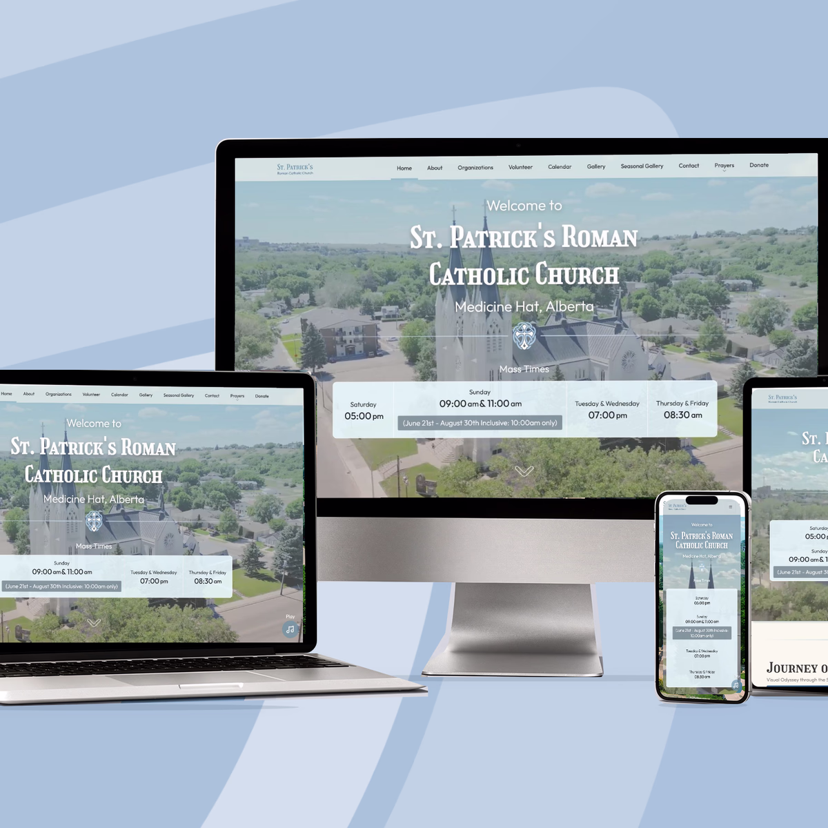St. Patrick's Responsive Website