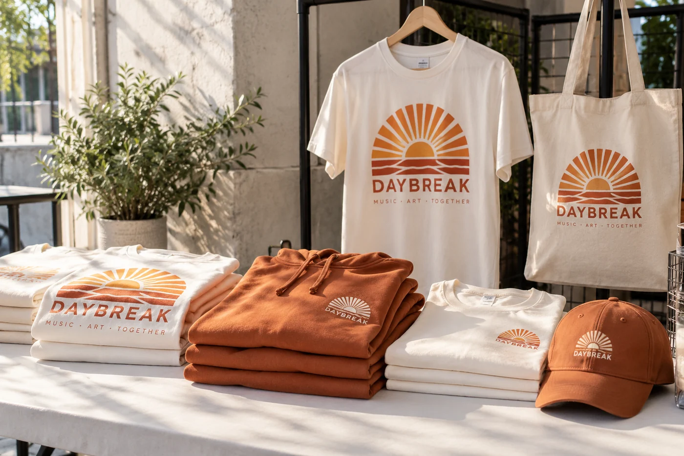 Daybreak Festival Merch — Concept project