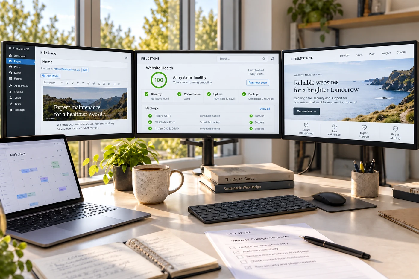 Fieldstone Service Desk — Concept project
