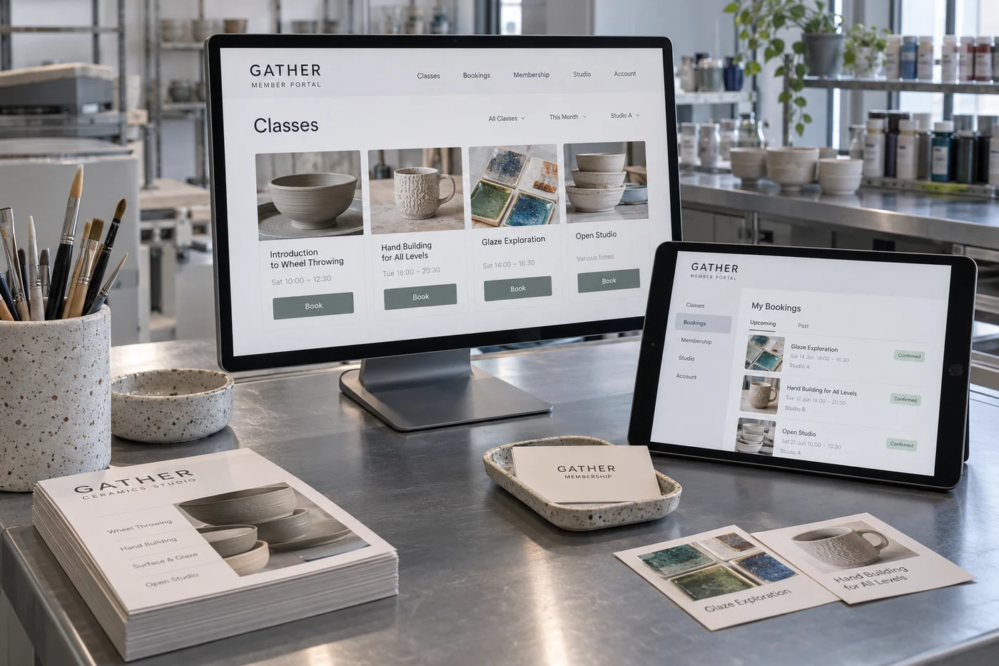 Gather Member Portal — Concept project