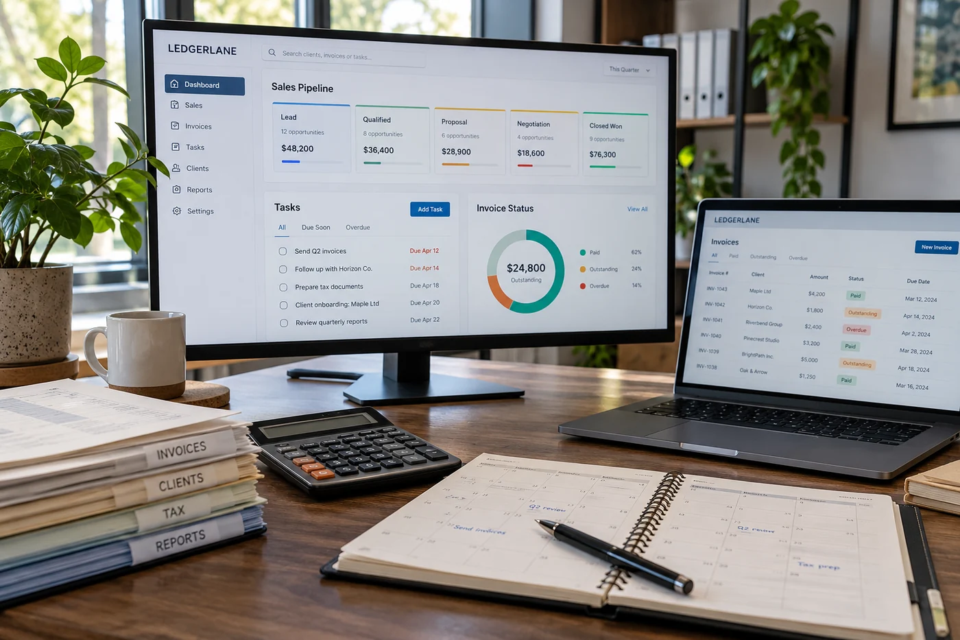 Ledgerlane Operations — Concept project