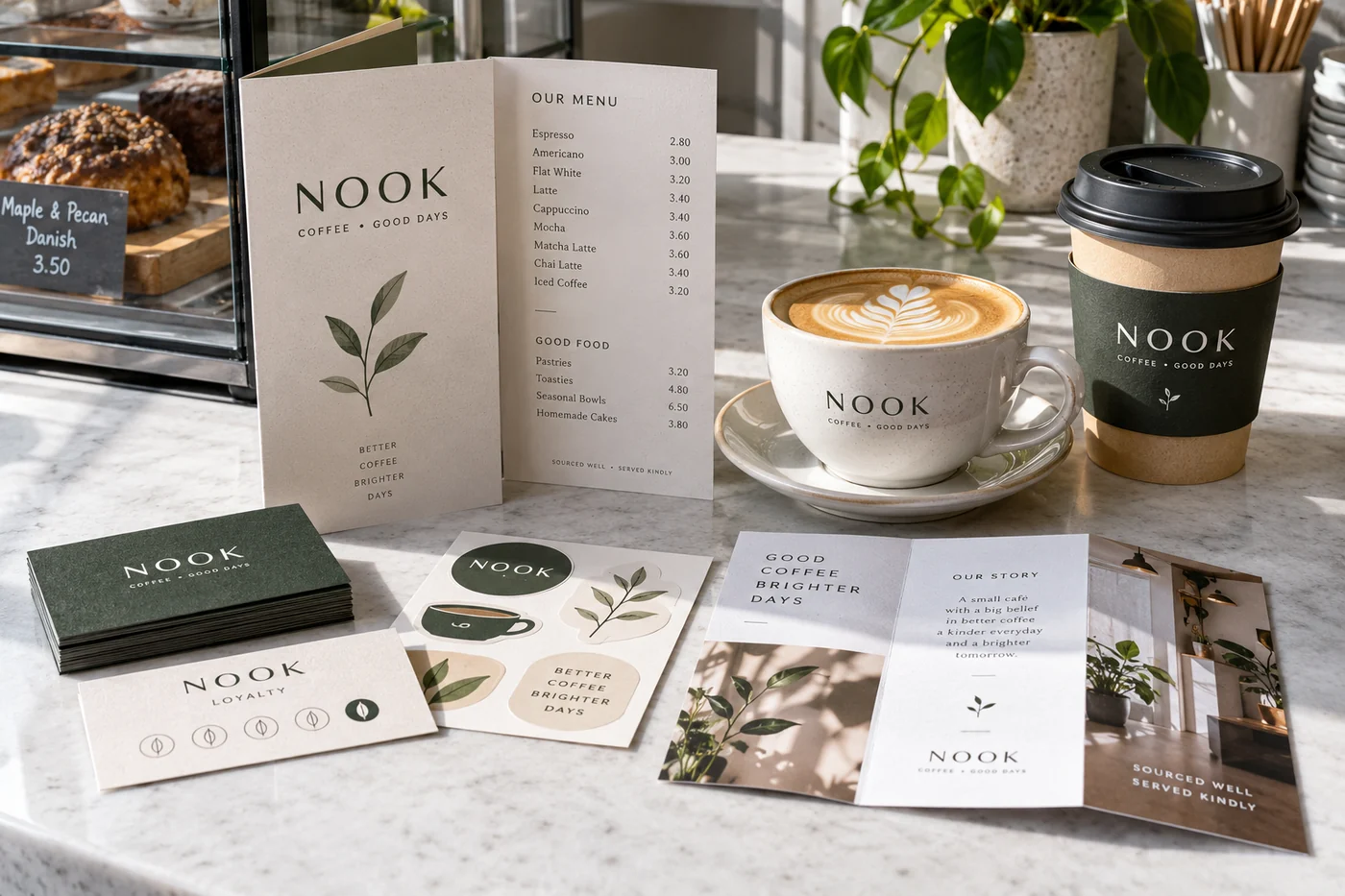 Nook Coffee Print Collection — Concept project