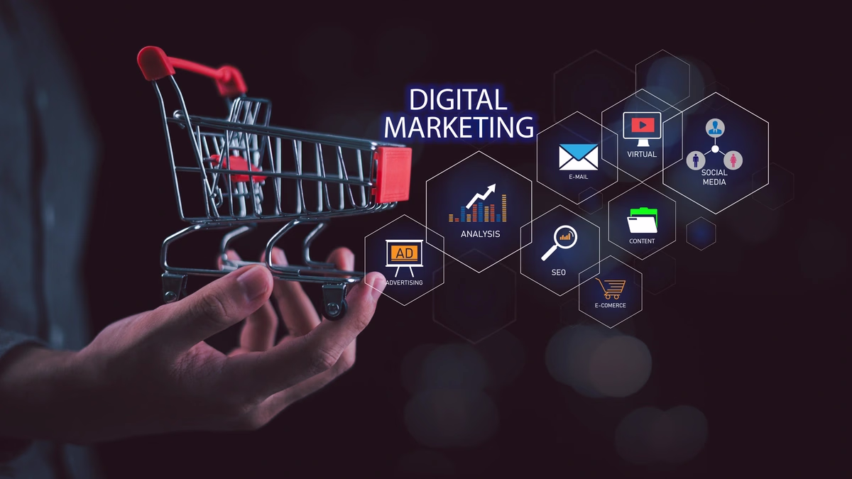 Digital marketing channels and e-commerce concepts — Source Select.