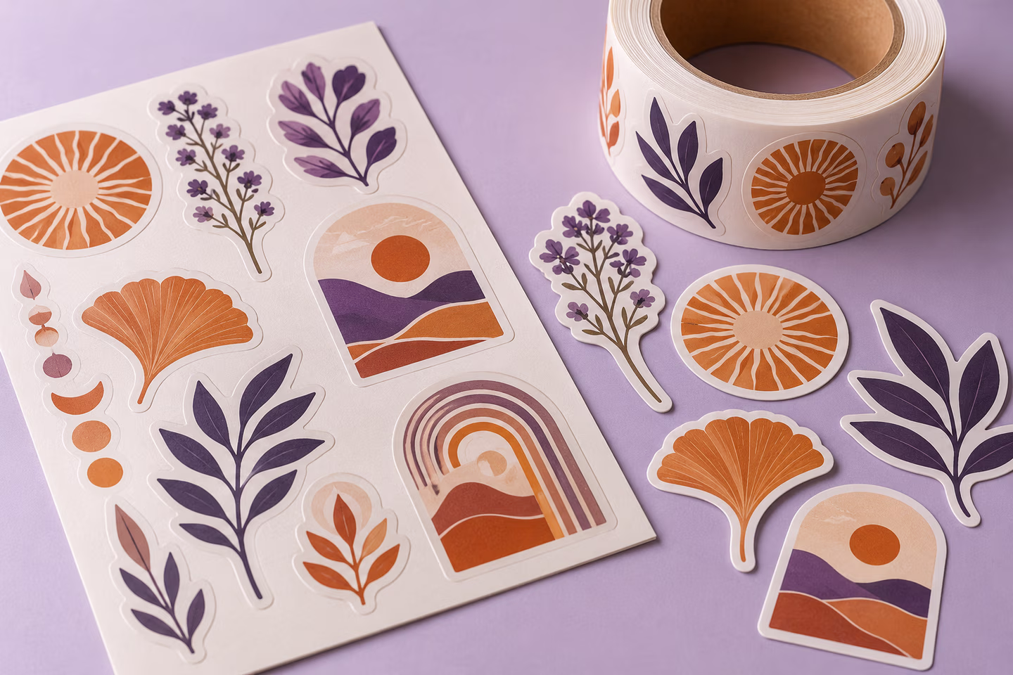 Finished die-cut stickers and printed decals — SourceSelect.ca.